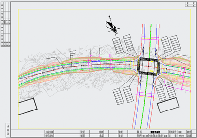 双向二车道城市支路工程全套施工图(130张道路交通设施绿化)